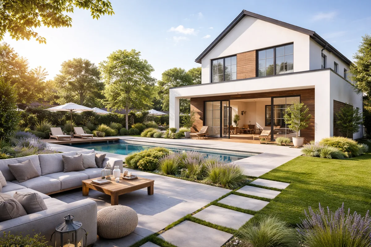 Comment choisir un bon aménagement extérieur pour une maison neuve