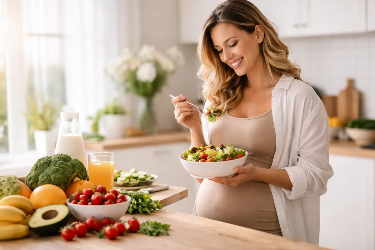 Quels sont les bénéfices d'une alimentation saine pour le bien-être de la mère et du bébé ?