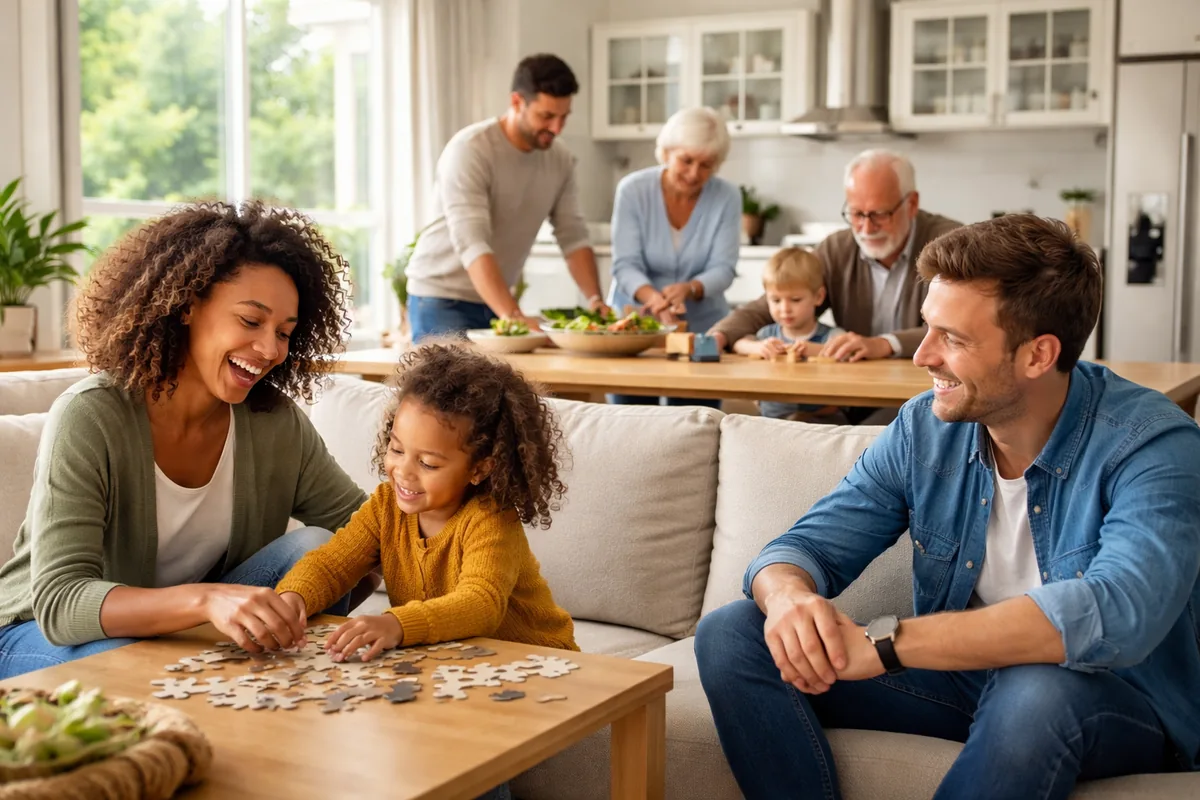 Les bienfaits du co-living dans un contexte familial