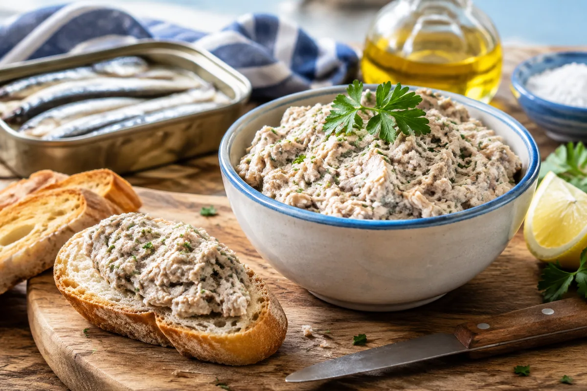 Comment préparer une rillette de sardines vendéennes maison ?