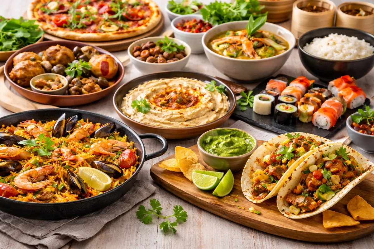 Comment découvrir les cuisines du monde à travers des plats régionaux