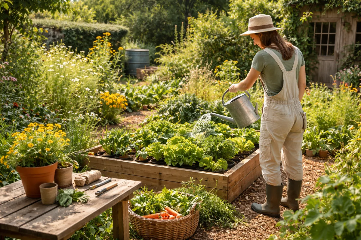 Comment réaliser l'entretien d'un jardin écologique avec un budget limité