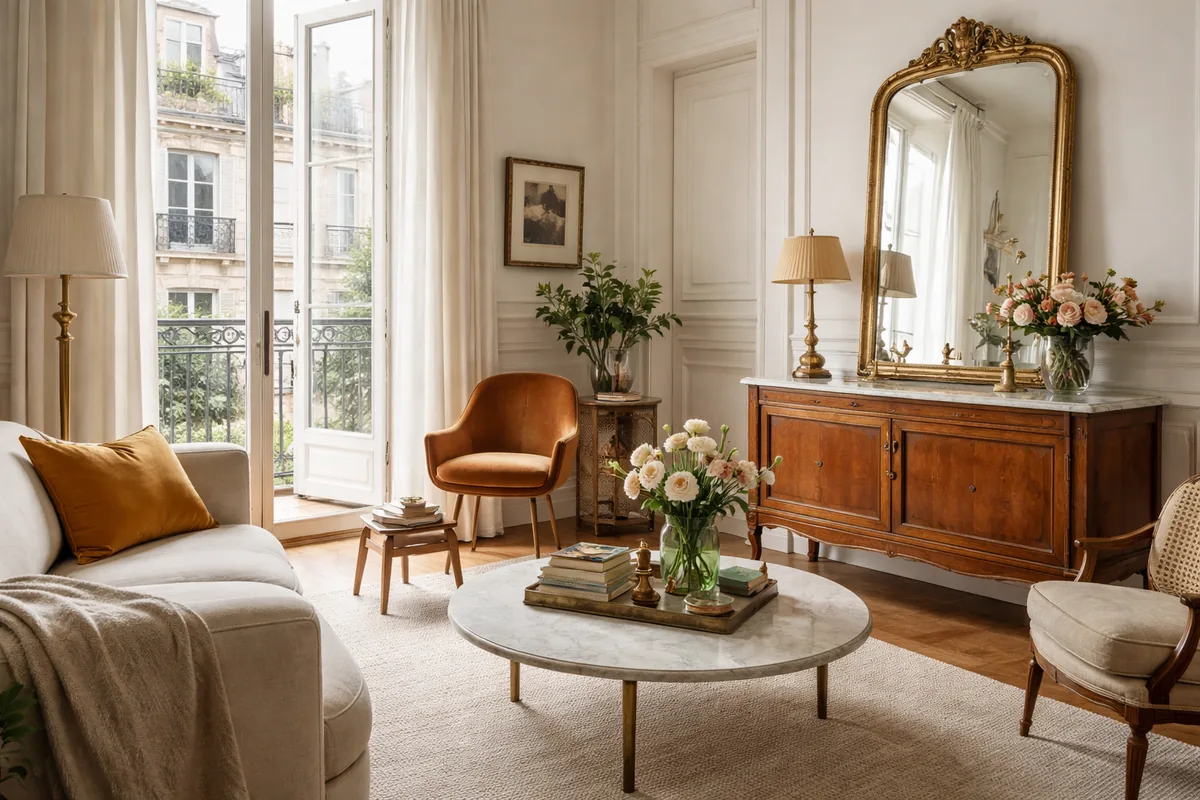 Comment intégrer des éléments vintage dans une décoration intérieure parisienne